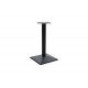 Βάση τραπεζιού "OVA" από μέταλλο σε μαύρο χρώμα 40x40x72