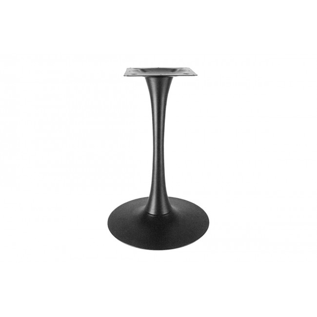 Βάση τραπεζιού "COSMOPOL" από μέταλλο σε μαύρο χρώμα Φ50x72