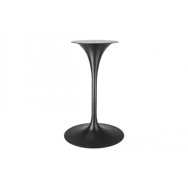 Βάση τραπεζιού "MARTIGA" από μέταλλο σε μαύρο χρώμα Φ51x72