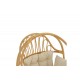 Κρεμαστή κούνια "JORG" από rattan σε φυσικό χρώμα 80x59x105