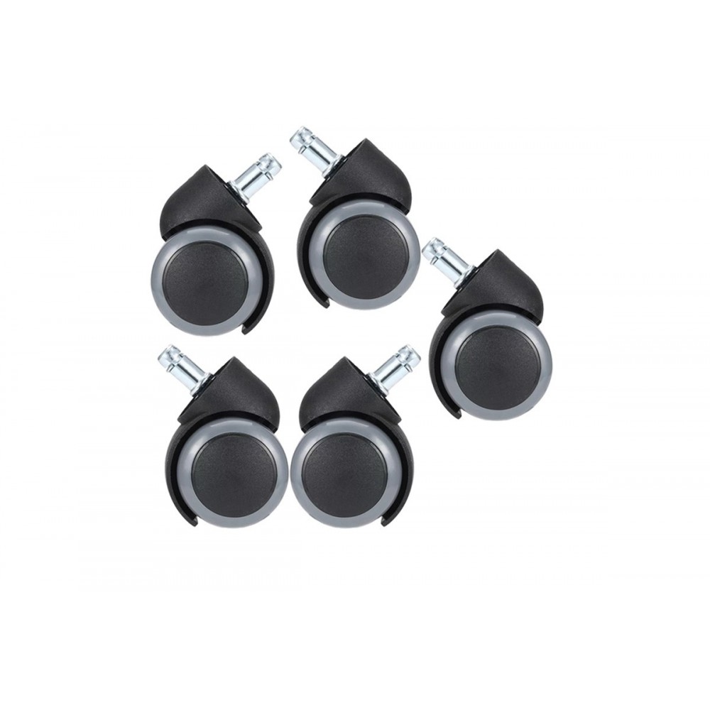 Ροδάκια 5τμχ "BEVIANE" για καρέκλες γραφείου