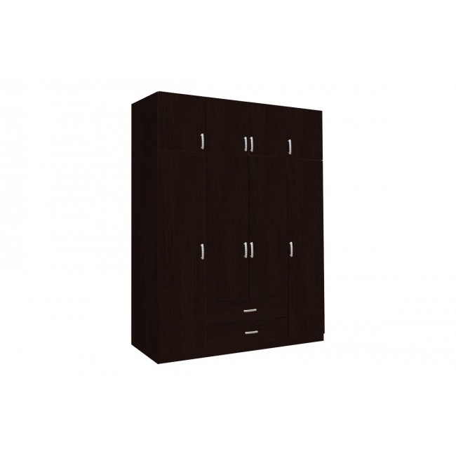 Ντουλάπα τετράφυλλη "ROYAL" σε χρώμα βέγγε 200x58x230