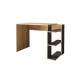 Γραφείο εργασίας "TOSKA" σε χρώμα oak/ανθρακί 114x56x76