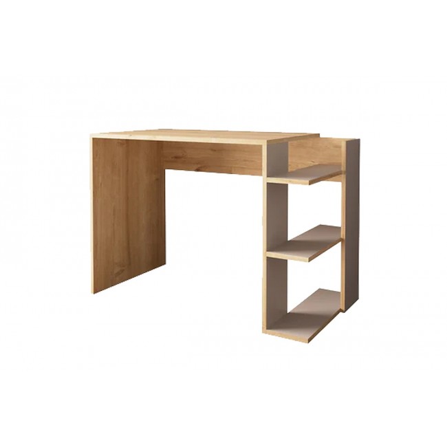 Γραφείο εργασίας "TOSKA" σε χρώμα oak/sandstone 114x56x76