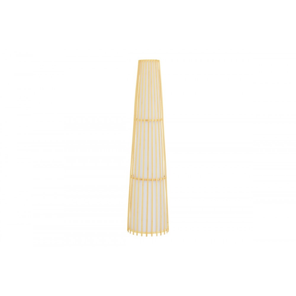 Φωτιστικό δαπέδου "NANTO" από μπαμπού σε χρώμα φυσικό Φ29x120