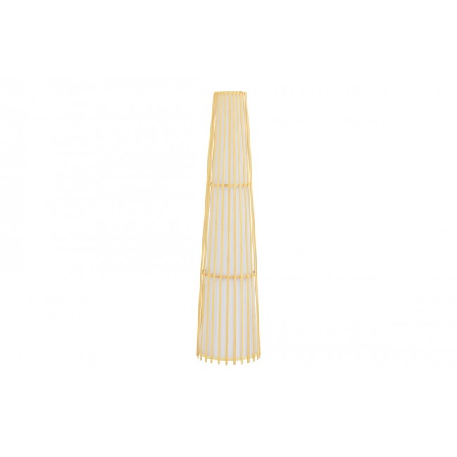 Φωτιστικό δαπέδου "NANTO" από μπαμπού σε χρώμα φυσικό Φ29x120