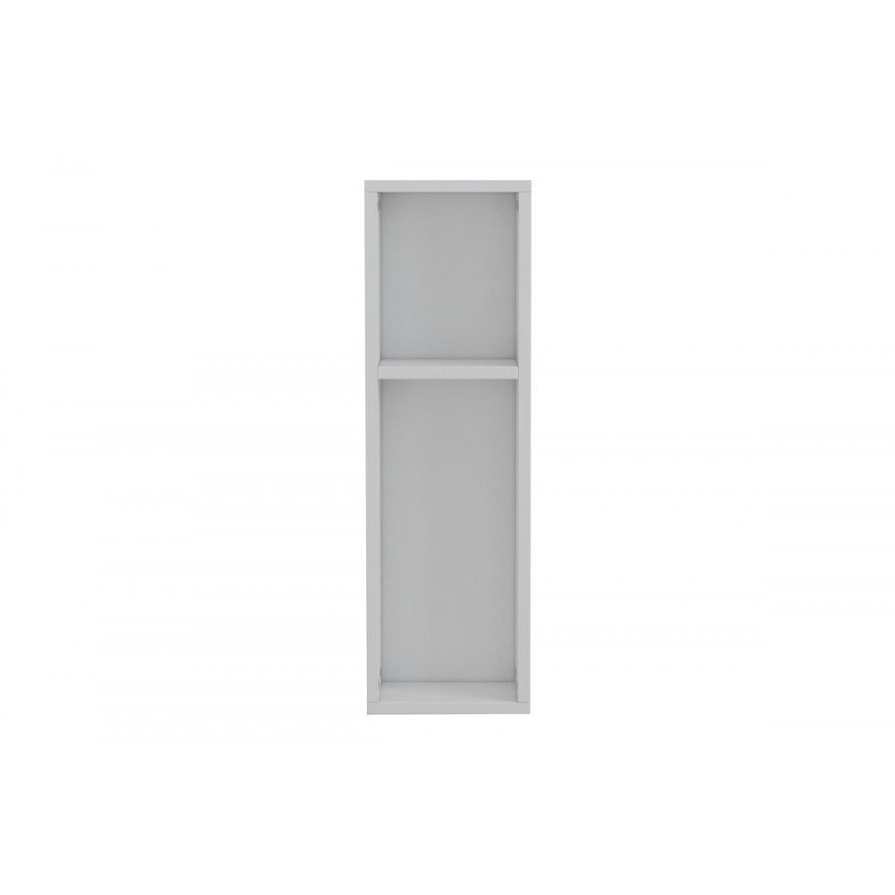 Επιδαπέδια ραφιέρα "RACKS" σε χρώμα λευκό 20x15x65