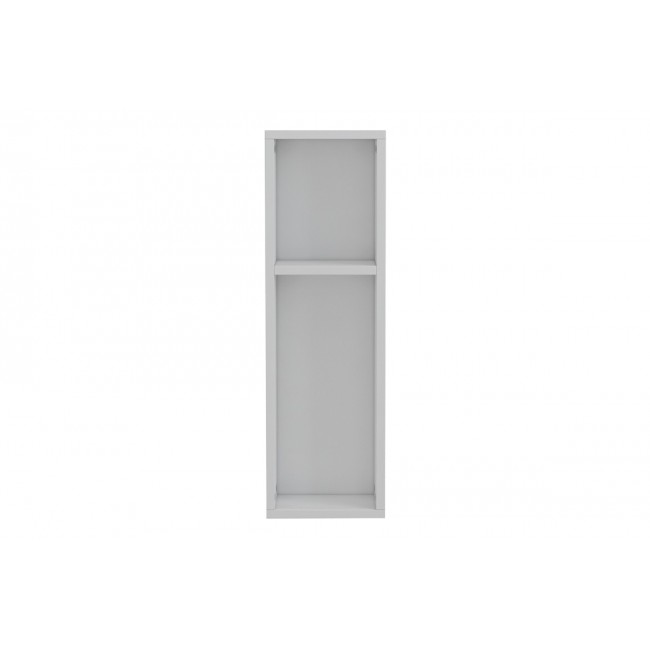 Επιδαπέδια ραφιέρα "RACKS" σε χρώμα λευκό 20x15x65