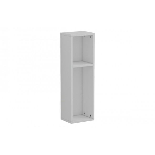 Επιδαπέδια ραφιέρα "RACKS" σε χρώμα λευκό 20x15x65