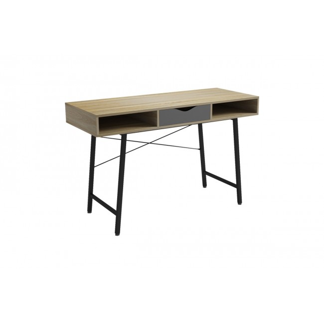 Γραφείο εργασίας "KOMO" σε χρώμα σονόμα/γκρι 120x48x76