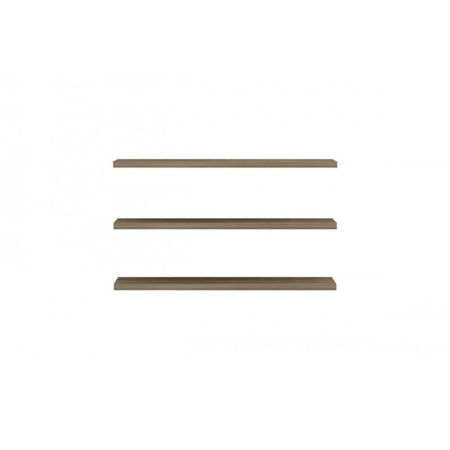 Ράφια τοίχου "DIVAR" σε χρώμα σονόμα 60x14.5x1.8