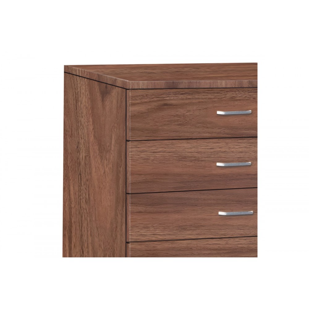 Συρταριέρα "GIOKO" σε χρώμα καρυδί 80x40x100