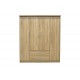 Ντουλάπα τετράφυλλη "OLYMPUS" σε χρώμα φυσικό 159x57x183