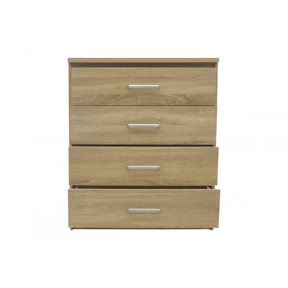 Συρταριέρα "OLYMPUS" σε χρώμα φυσικό 80.5x40x95