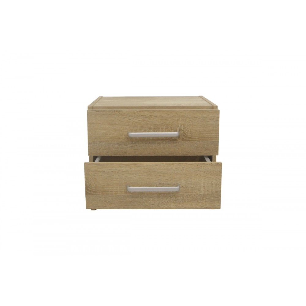 Κομοδίνο "OLYMPUS" σε χρώμα φυσικό 47.5x40.5x40.5