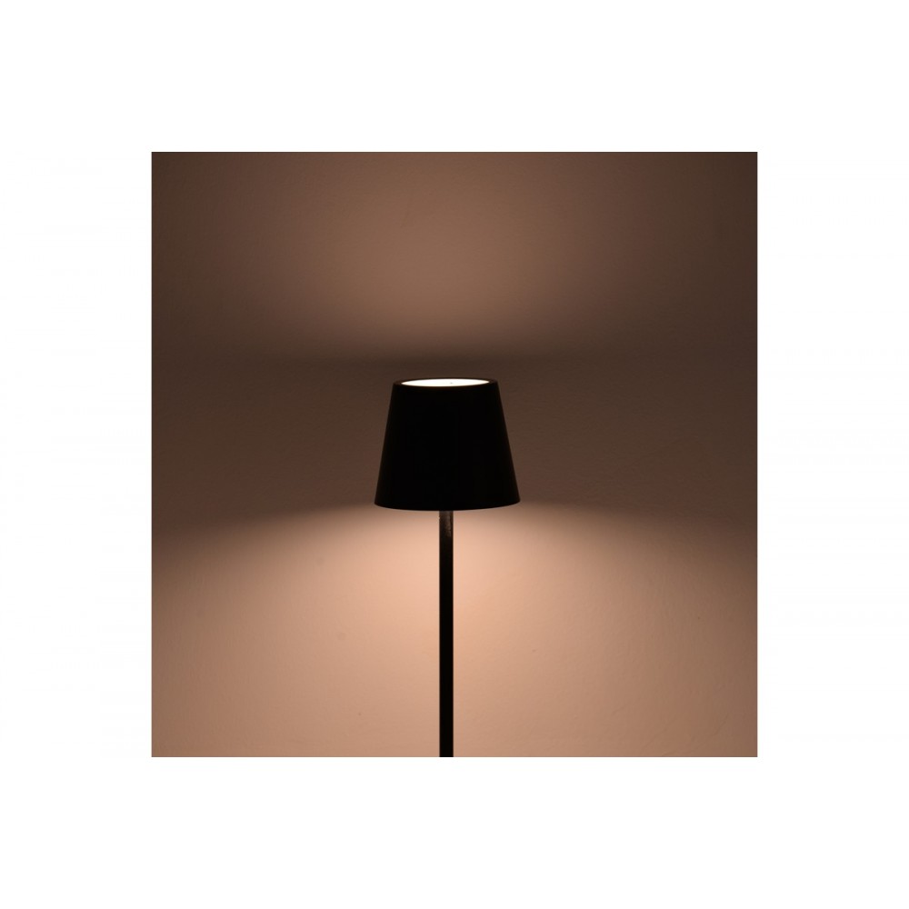 Επιτραπέζιο φωτιστικό αφής "BRAVE I" LED από μέταλλο σε χρώμα μαύρο Φ11.5x37