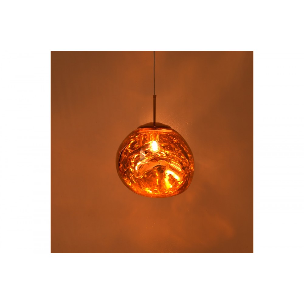 Φωτιστικό μονόφωτο "UMUCO" σε χρώμα copper Φ28x60