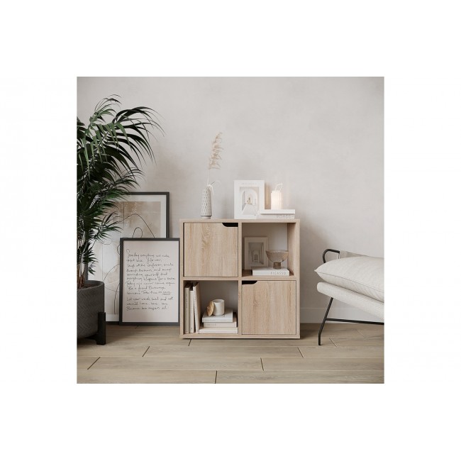 Βιβλιοθήκη "BOOKEL" σε χρώμα σονόμα 59.6x27.5x60.4