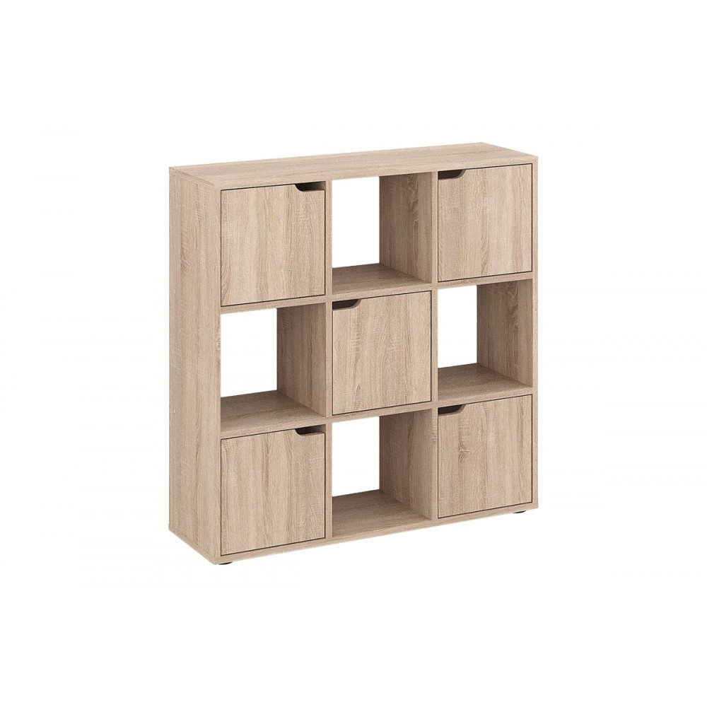 Βιβλιοθήκη "BOOKEL" σε χρώμα σονόμα 88.5x27.5x89.3