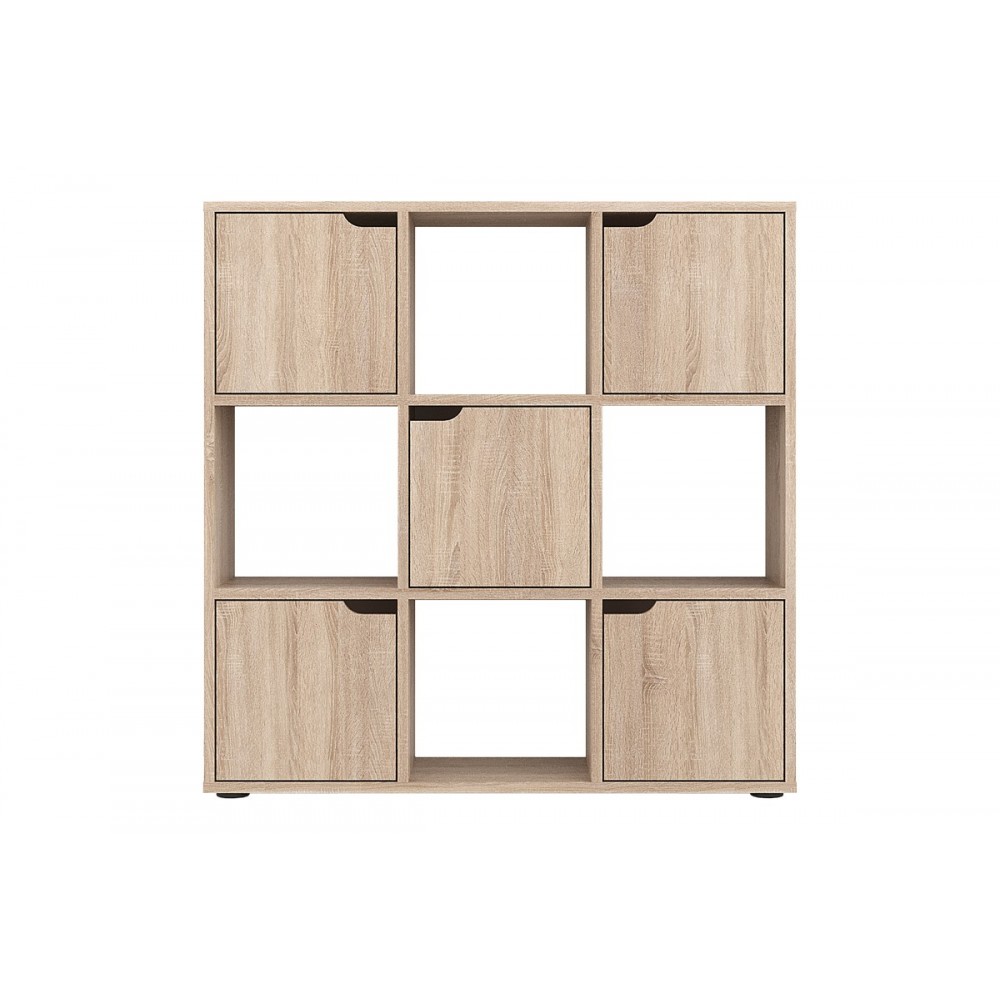 Βιβλιοθήκη "BOOKEL" σε χρώμα σονόμα 88.5x27.5x89.3