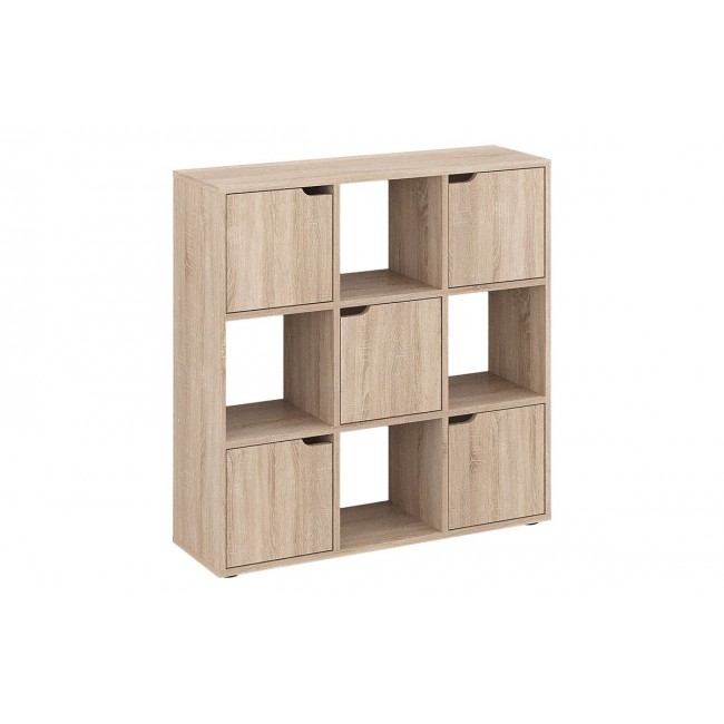 Βιβλιοθήκη "BOOKEL" σε χρώμα σονόμα 88.5x27.5x89.3