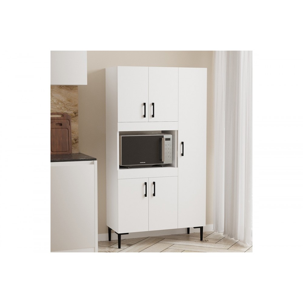 Ντουλάπα κουζίνας "DEFNE" σε χρώμα λευκό 89x37.5x160