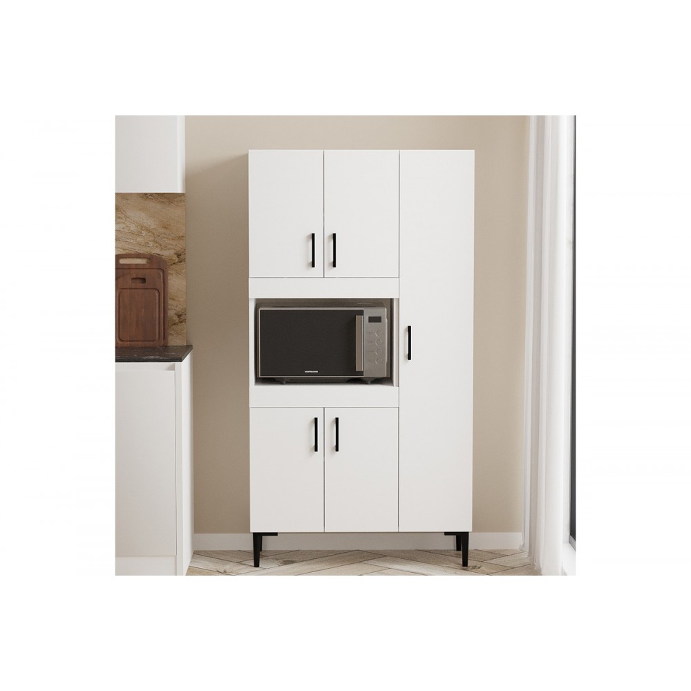 Ντουλάπα κουζίνας "DEFNE" σε χρώμα λευκό 89x37.5x160