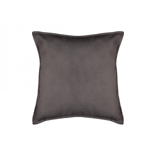 Μαξιλάρι διακοσμητικό "DERFON" από ύφασμα σε χρώμα ανθρακί 55x55