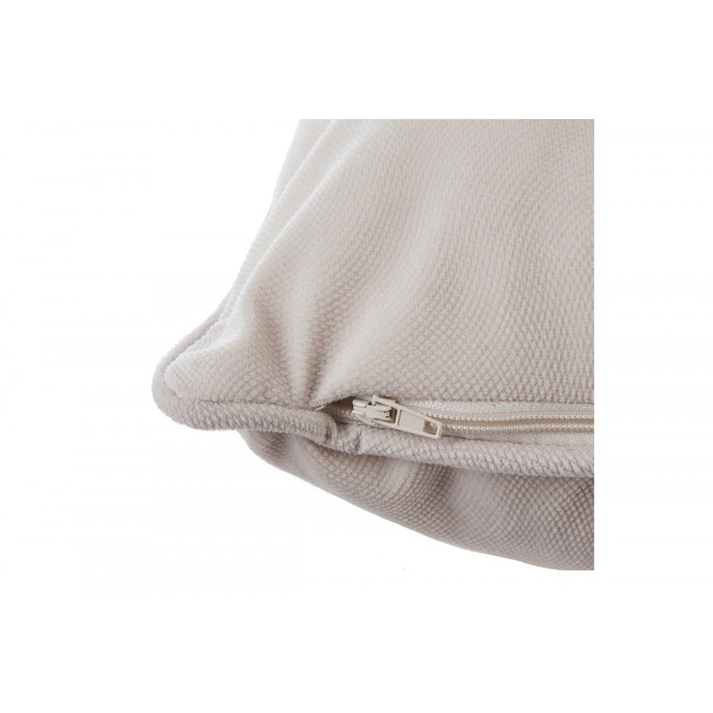 Μαξιλάρι διακοσμητικό "LUBEL" από ύφασμα σε χρώμα ιβουάρ 30x50