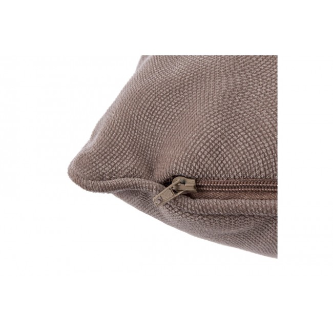 Μαξιλάρι διακοσμητικό "LUBEL" από ύφασμα σε χρώμα γκρι/καφέ 30x50