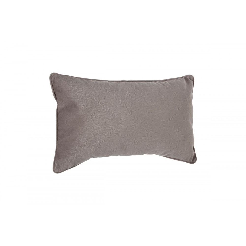 Μαξιλάρι διακοσμητικό "LUBEL" από ύφασμα σε χρώμα γκρι/καφέ 30x50
