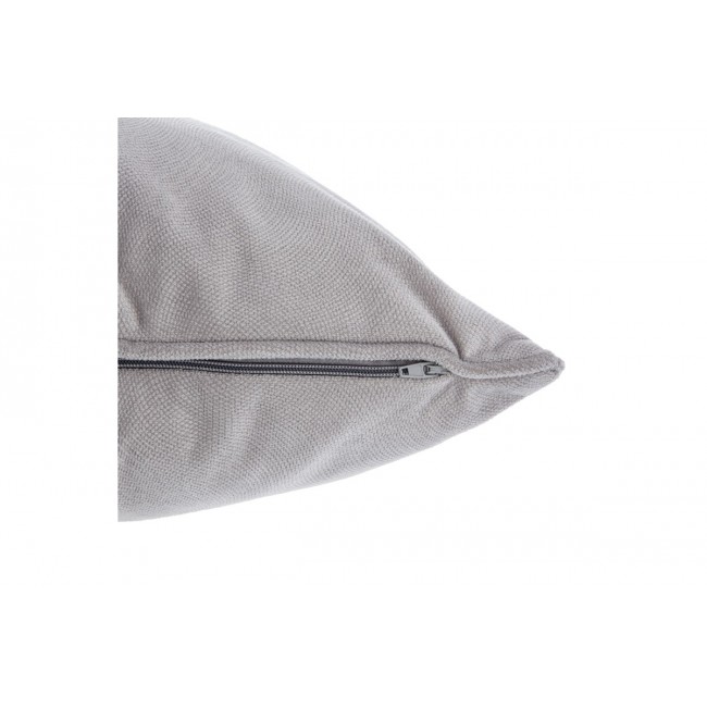 Μαξιλάρι διακοσμητικό "LUBEL" από ύφασμα σε χρώμα ανοιχτό γκρι 30x50