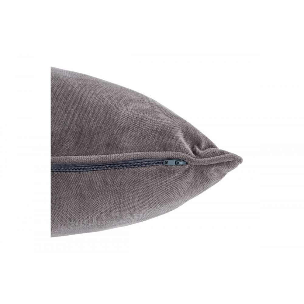 Μαξιλάρι διακοσμητικό "LUBEL" από ύφασμα σε χρώμα ανθρακί 30x50