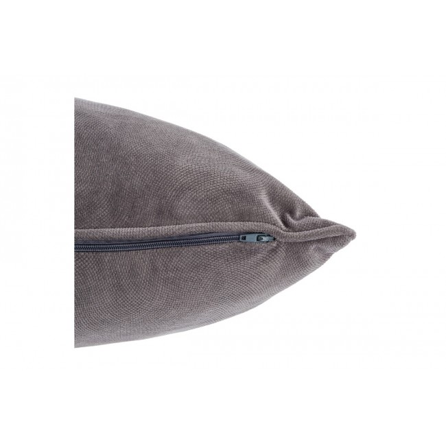 Μαξιλάρι διακοσμητικό "LUBEL" από ύφασμα σε χρώμα ανθρακί 30x50