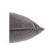 Μαξιλάρι διακοσμητικό "LUBEL" από ύφασμα σε χρώμα ανθρακί 30x50