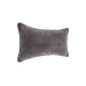 Μαξιλάρι διακοσμητικό "LUBEL" από ύφασμα σε χρώμα ανθρακί 30x50