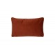 Μαξιλάρι διακοσμητικό "LUBEL" από ύφασμα σε χρώμα τερακότα 30x50