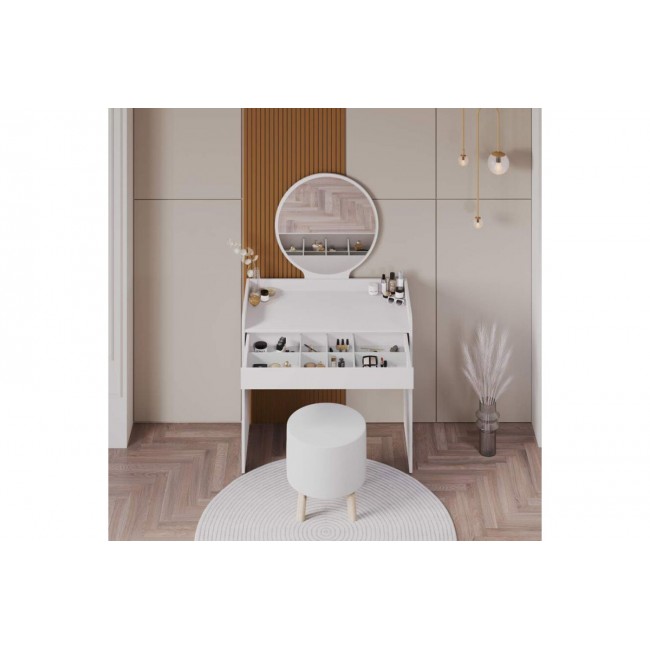 Τουαλέτα κρεβατοκάμαρας "NASHI I" σε χρώμα mink 90x47x147