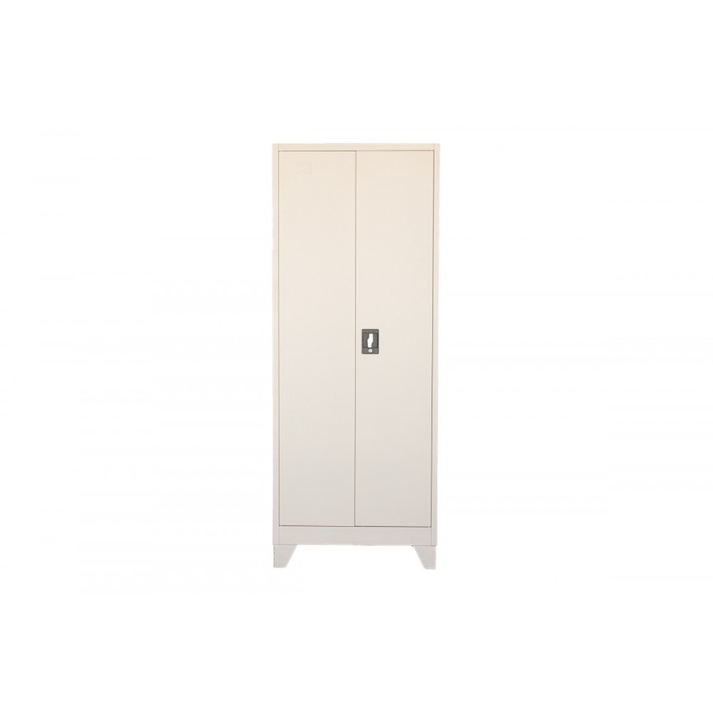 Ντουλάπα "UGREN I" από μέταλλο σε χρώμα ανοιχτό γκρι 70x40x180