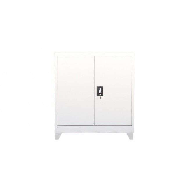 Ντουλάπι "ARMON I" από μέταλλο σε χρώμα ανοιχτό γκρι 90x40x100