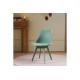 Καρέκλα "GASTON I" από pp/pu σε χρώμα μέντα 53.5x48.5x81.5
