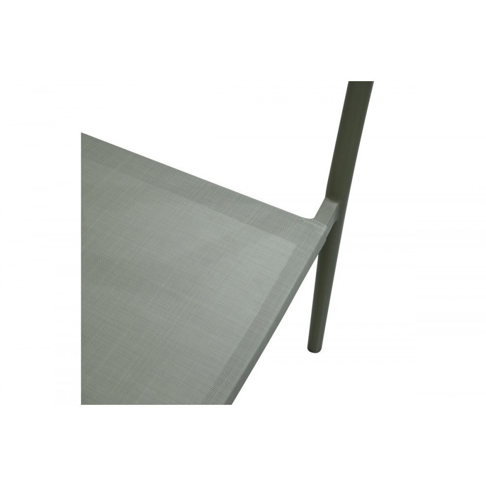 Πολυθρόνα κήπου "CONVINCE" από αλουμίνιο/rattan σε χρώμα καφέ 56x63x82