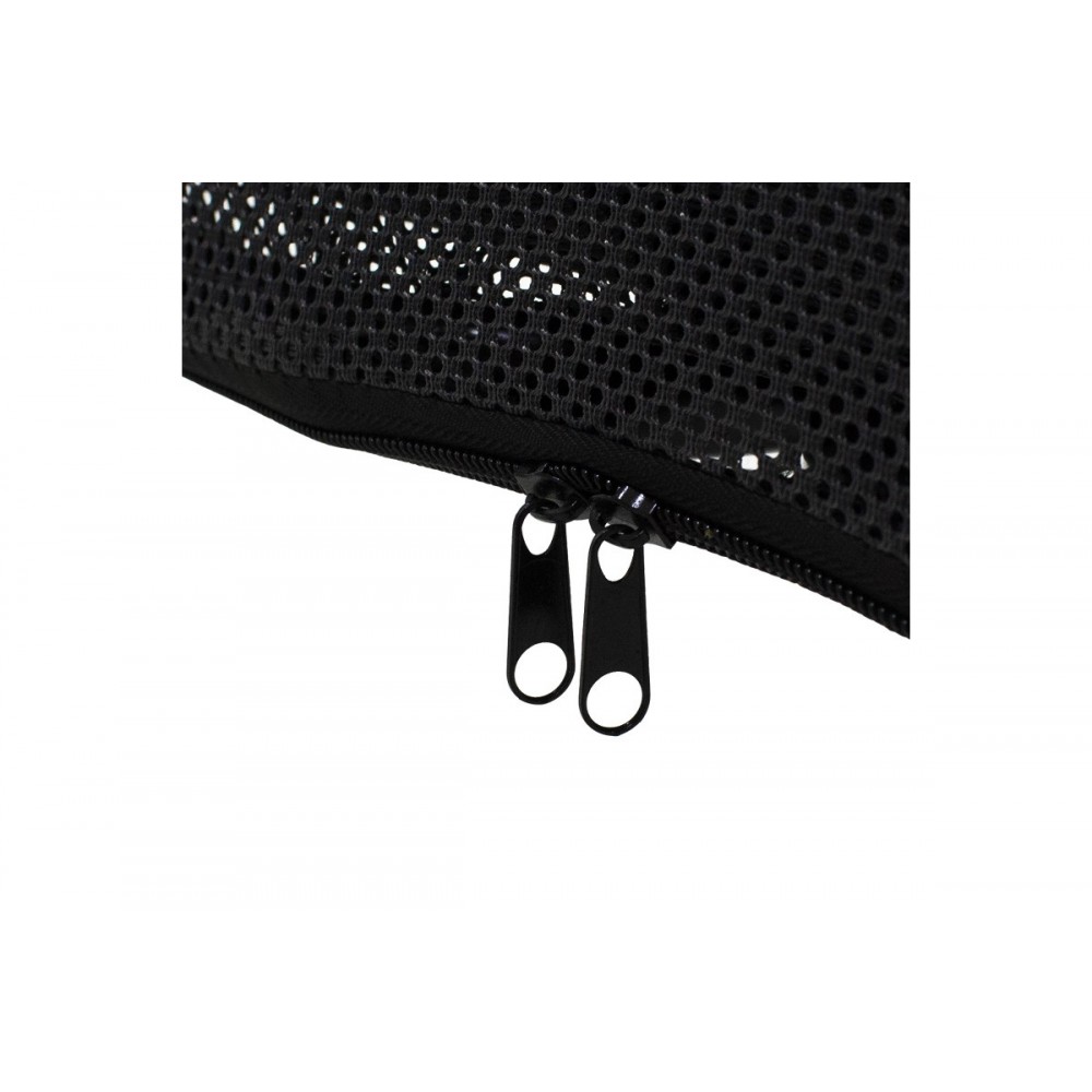 Καρέκλα γραφείου "JOEL II" από mesh ύφασμα σε χρώμα μαύρο 75x53x115-125