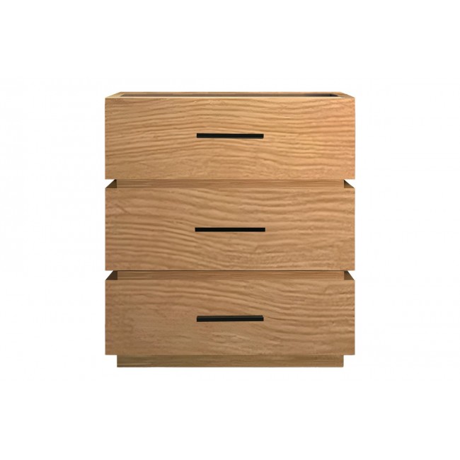 Κομοδίνο "SONLEN" από mdf σε χρώμα oak 60x40x66