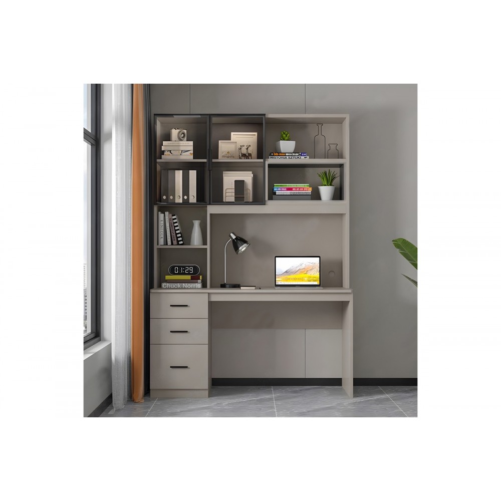 Γραφείο "CITORO" από mdf σε χρώμα μπεζ 120x50x180