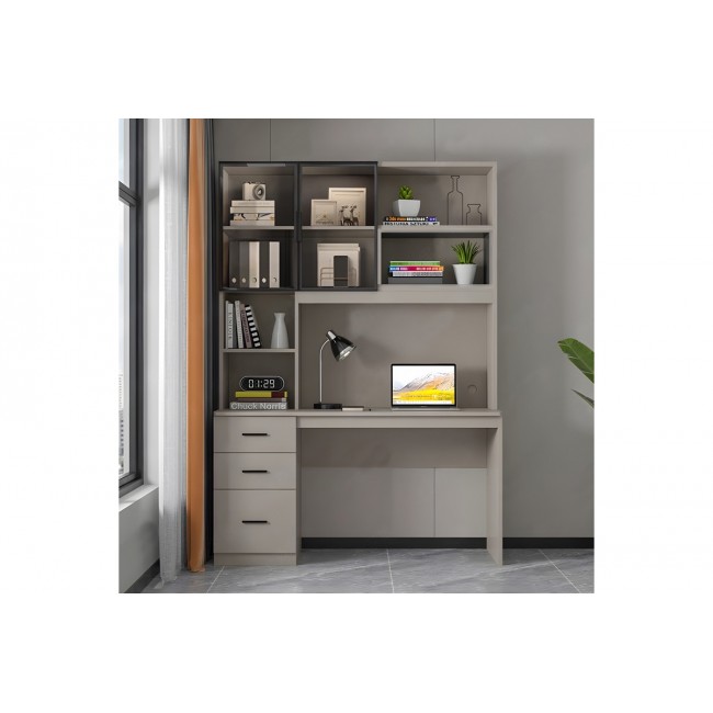 Γραφείο "CITORO" από mdf σε χρώμα μπεζ 120x50x180