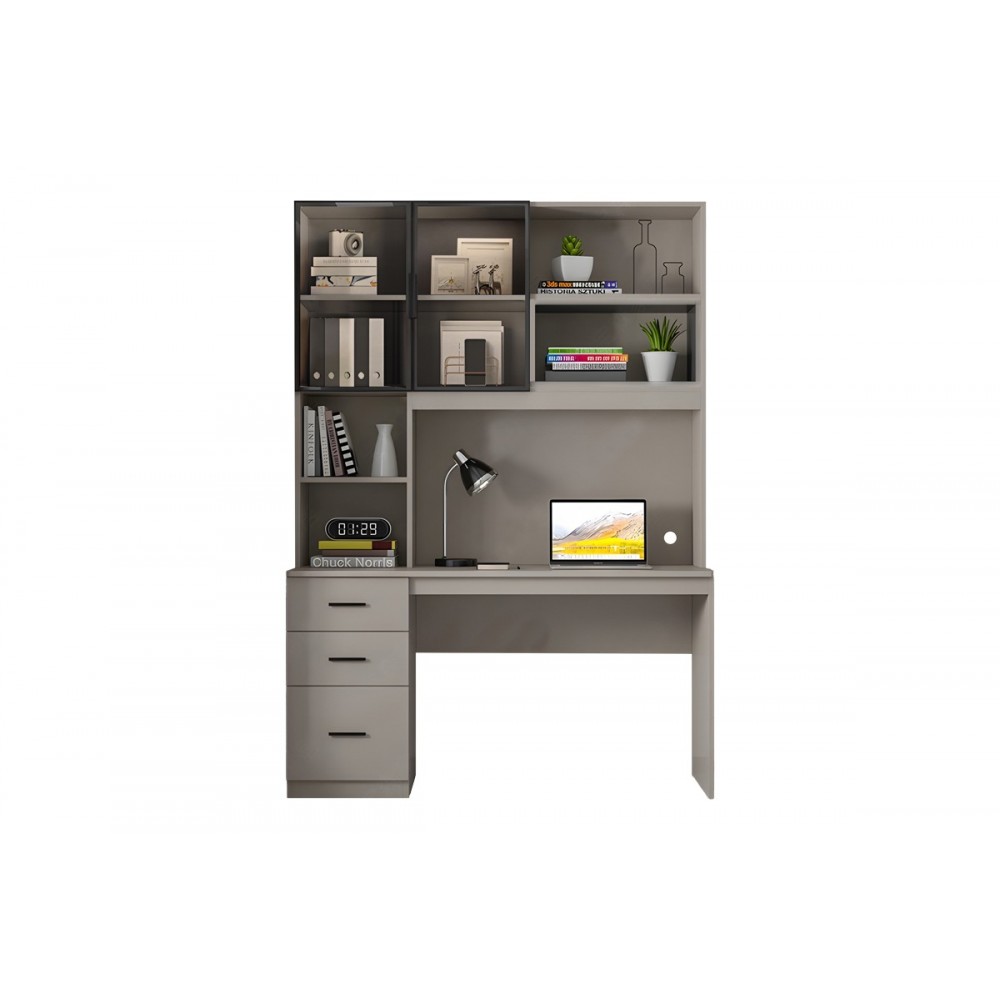 Γραφείο "CITORO" από mdf σε χρώμα μπεζ 120x50x180