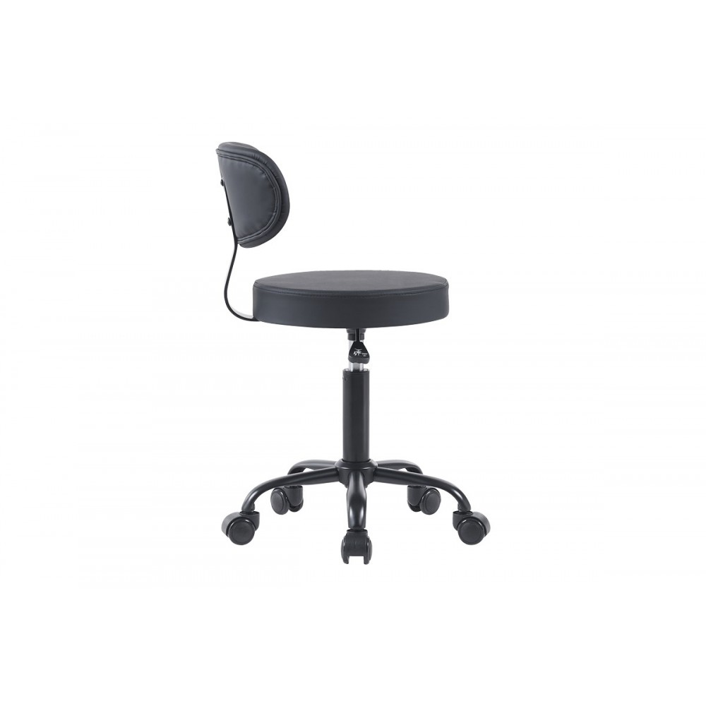 Καρέκλα γραφείου "MAFESHI" από pu σε χρώμα μαύρο 45x44x70-82