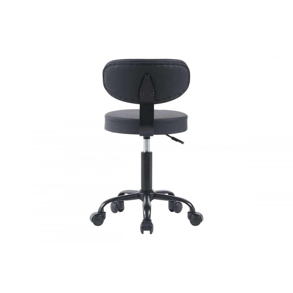 Καρέκλα γραφείου "MAFESHI" από pu σε χρώμα μαύρο 45x44x70-82