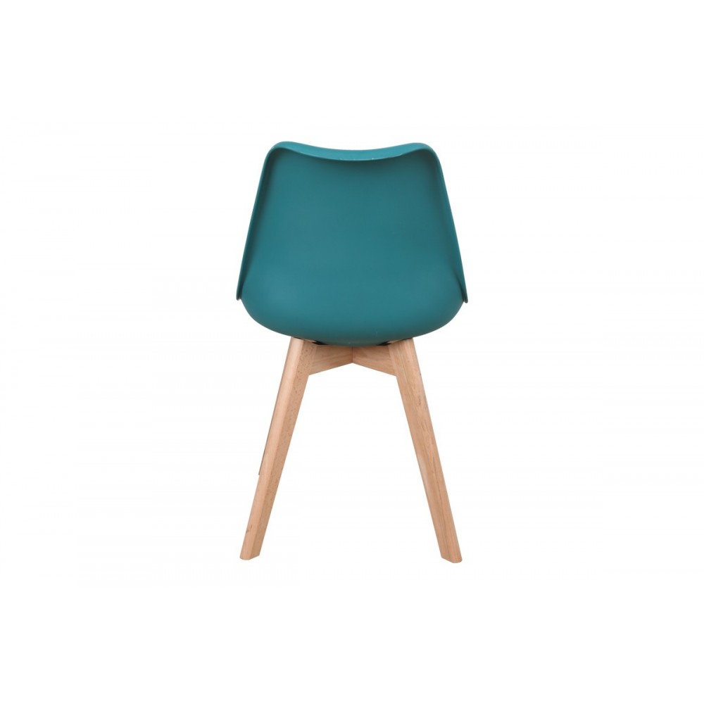 Καρέκλα "GASTON" από pp/pu σε χρώμα μπλε/φυσικό 58x47x85